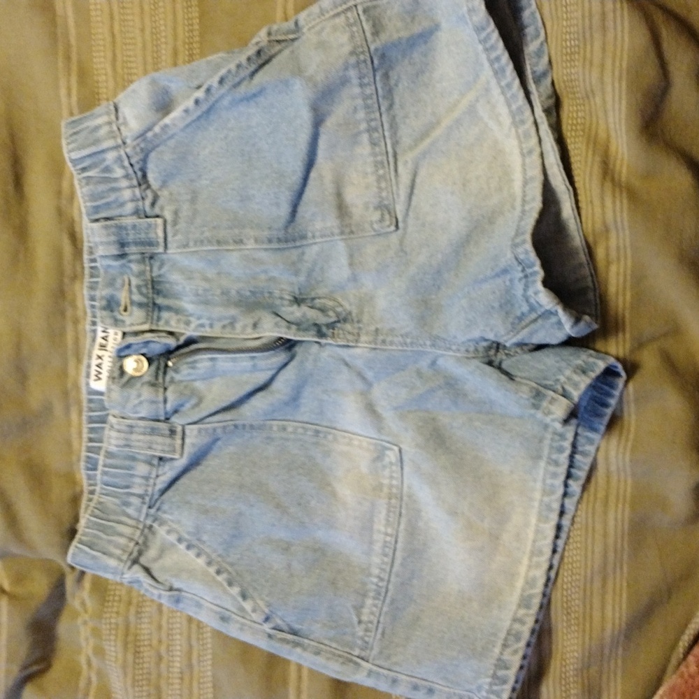 Wax Jean Light Blue Women's Jean Shorts